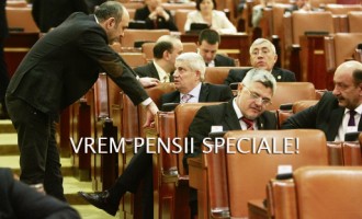 Parlamentarii nostri vor pensii speciale de milioane. Bani mai multi nemunciti pentru crema tarii…