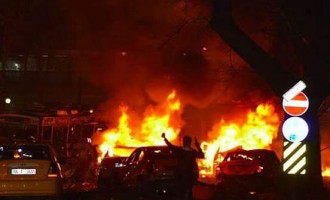 EXPLOZIE DE PROPORȚII în centrul oraşului Ankara, lângă sediile mai multor clădiri guvernamentale!