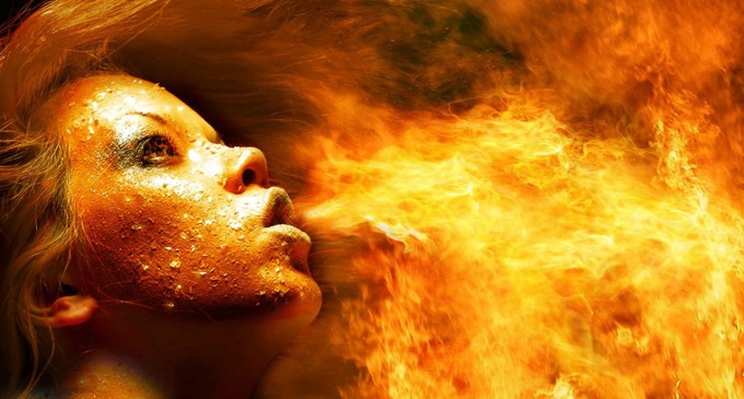 Alo! Să vină pompierii SMURD… fata asta mi-a aprins inima!!!