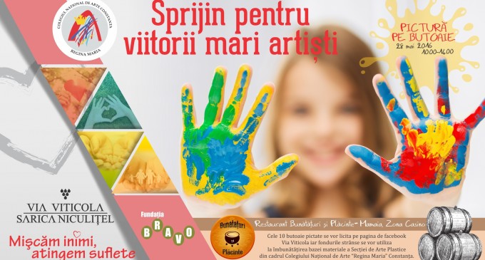 Via Viticola Sarica Niculitel – Sprijin pentru viitorii mari artisti
