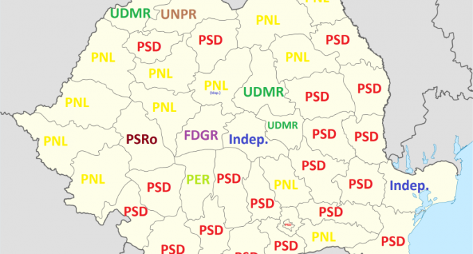REZULTATE ALEGERI LOCALE 2016 – Cine sunt noii primari din Romania