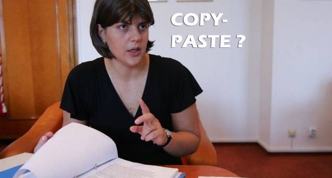 Kovesi a plagiat….! Si nu prea…