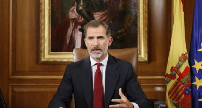 ACTUAL! Regele Spaniei i-a acuzat pe liderii catalani că s-au plasat „în afara legii și a democrației”
