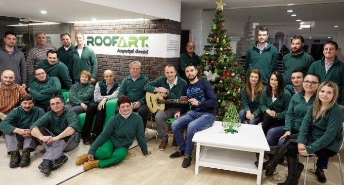 Primiți colindătorii? RoofArt a pregătit, și în acest an, o urare specială pentru clienții și partenerii companiei