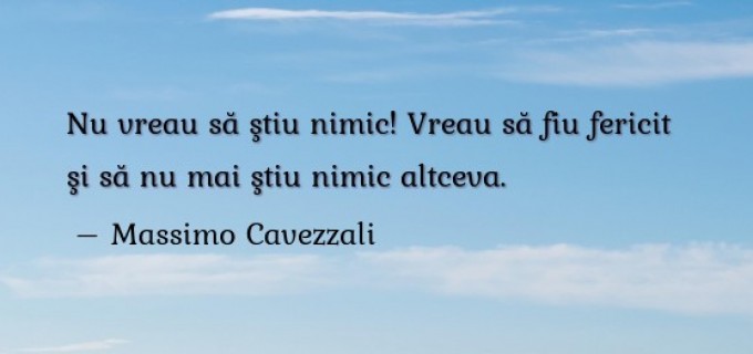 „Vreau să știu ! „