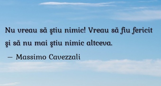 „Vreau să știu ! „
