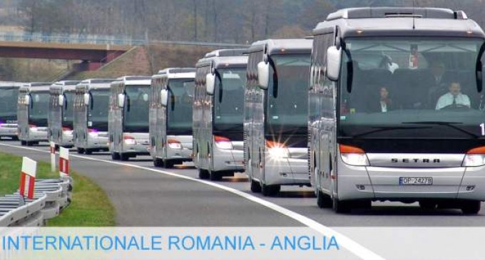 Solutia avantajoasa pentru curse de transport persoane Romania Anglia prin David-Trans.ro