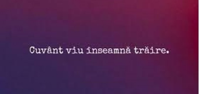 O trăire omenească