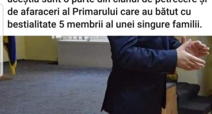 POLIȚIȘTII LOCALI VS GARDĂ DE CORP PENTRU PRIMARUL CISMARU NICULAE