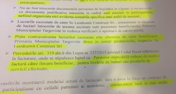 DNA ST PLOIESTI PRINSA INTR-UN NOU SCANDAL/STENOGRAME INCENDIARE DIN SPATELE MAFIEI achizitiei publice ,,Modernizarea si reabilitarea drumului de centura al municipiului Targoviste”