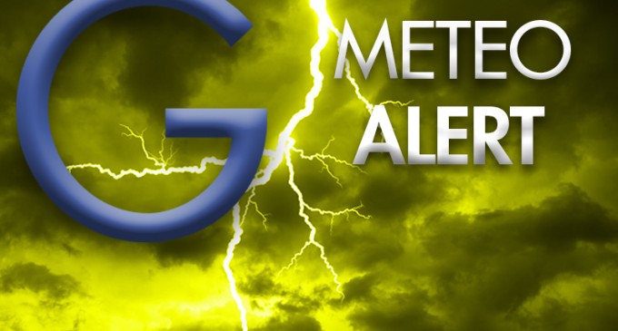 ALERTĂ METEO. Cod galben de ploi şi grindină într-un judeţ din ţară