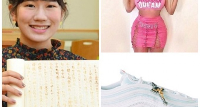 Faze tari: „Pantofii Iisus”, vânduți pentru 3.000$ perechea. Au apă sfințită în talpă; Șeful care scrie cu propria mână 9.200 de felicitări pe an, pentru aniversările fiecărui angajat, a explicat valoarea gestului său – Faze Tari