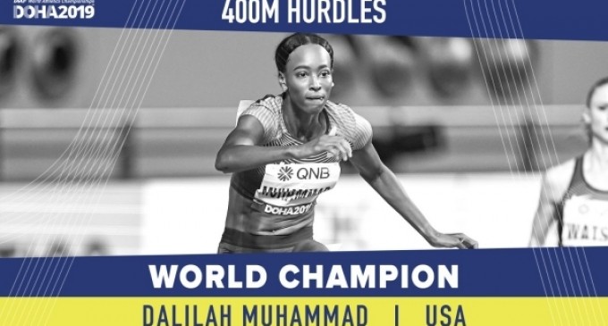 VIDEO CM Atletism: Americanca Dalilah Muhammad a stabilit un record mondial la 400 metri garduri – Alte sporturi