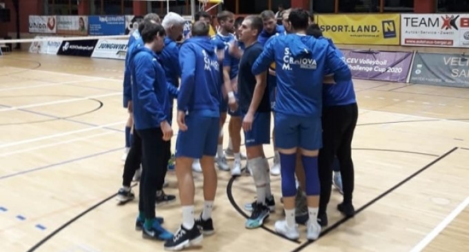 Challenge Cup (volei m): Union Waldviertel vs SCM Craiova 3-1, în prima manșă a turului doi – TeamBall