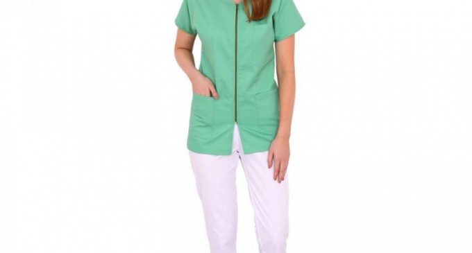 Halate si costume medicale cu fermoar