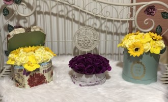 Flori de sapun, ornamente flori de sapun pentru sanatate si decorul casei