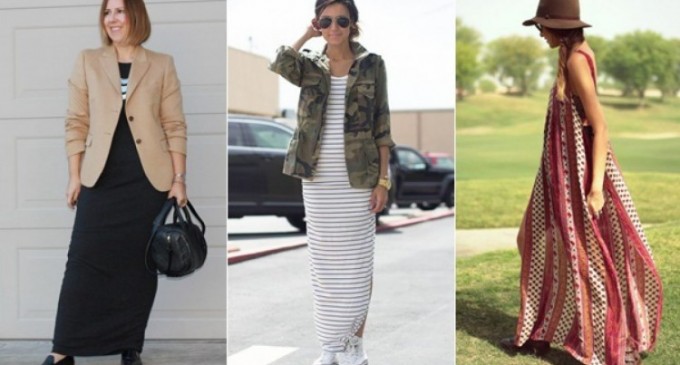 Cum se poarta corect o rochie maxi