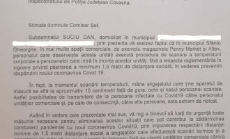 Nebunia adoptată de CNSU prin care impune proceduri de termoscanare cu aparate electronice utilizate de jandarmi, paznici, etc. este în sfera penalului