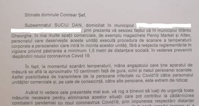Nebunia adoptată de CNSU prin care impune proceduri de termoscanare cu aparate electronice utilizate de jandarmi, paznici, etc. este în sfera penalului