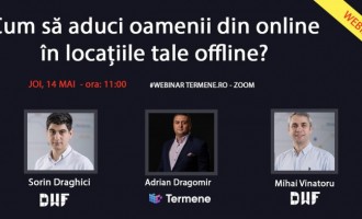 Dacă ai un business cu locații fizice unde vrei să îți aduci clienții din online, webinarul DWF & Termene este pentru tine