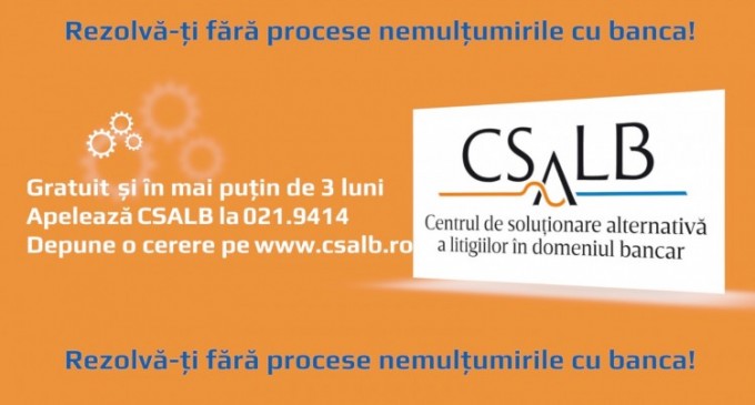 CSALB te ajuta sa pui capat litigiilor financiare abuzive