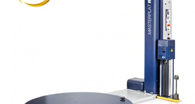 Maxoll îţi prezintă maşina de ambalat semi-automată cu folie stretch Masterplat Plus FRD și PGS.