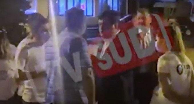 VIDEO Campanie începută cu scandal la Tg. Jiu. Primarul și un contracandidat, la un pas de bătaie – Politic