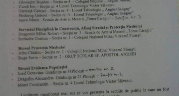 UPDATE/Haosul dintr-o institutie publica din subordinea primarului liberal Adrian Dobre, un primar garantat de Andrei Volosevici/Adrian Vaida este trimis la deschiderea anului scolar de către șeful Poliției Municipale, Manea Cristian, chiar daca gardianul public a fost in contact cu persoane depistate cu Covid!