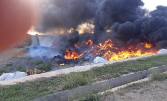 Model de administratie liberala/UN NOU INCENDIU, IERI SEARA, LA GROAPA DE GUNOI DIN ARICESTII RAHTIVANI, la firma unde candidatul PNL la Primaria ARICESTII RAHTIVANI – Mihai Viorica – este agent IMOBILIAR (II)
