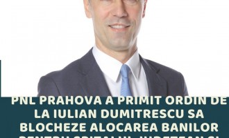 Liberalii din Consiliul Județean sabotează proiectele pentru prahoveni, la îndemnul șefului lor de la Călărași, Iulian Dumitrescu!