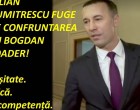 Iulian Dumitrescu fuge de confruntarea cu Bogdan Toader