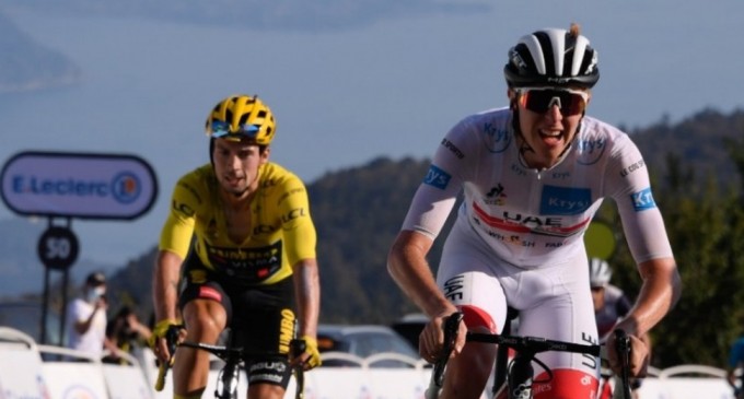 ​VIDEO Turul Franței: Slovenii domină competiția – Tadej Pogacar (UAE Team Emirates) s-a impus în etapa a 15-a / Primoz Roglic (Jumbo), lider la general – Alte sporturi