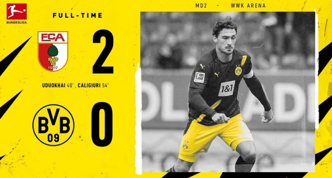 ​VIDEO Bundesliga: Borussia Dortmund, învinsă de Augsburg / Record negativ pentru Schalke 04 (Rezultatele zilei) – Fotbal
