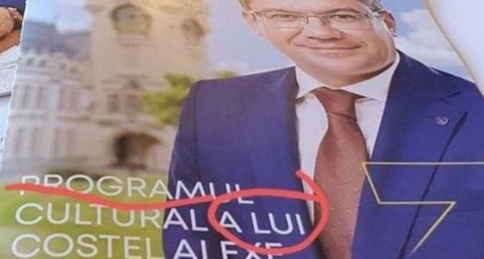 Cum promovează ministrul Alexe cultura: Cu un dezacord și un cuvânt scris greșit – Politic