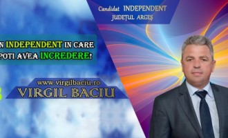 Fostul primar al comunei argeşene Corbi, Virgil Baciu, candidează ca independent la Camera Deputaţilor