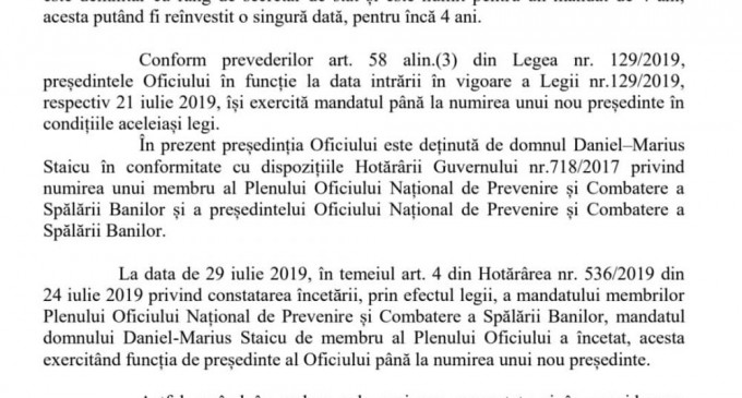 Citu care a girat numirea lui Baranga in functia de presedinte al ONPCSB ar trebui anchetat penal pentru semnare unui act oficial in acest sens!