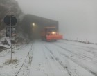 Peisaj de iarnă pe Transfăgărășan / Direcția de Drumuri: „Dacă aveți drum prin zona Bâlea Lac fiți sigur că aveți mașina pregatită de condiții de iarnă!” – Esential