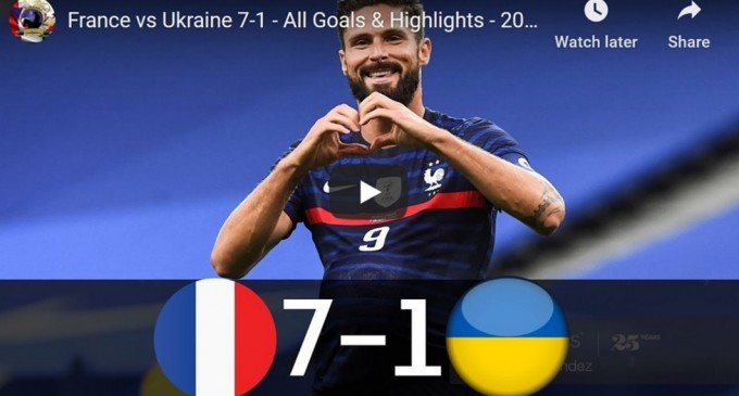 ​VIDEO Franța, recital contra Ucrainei: 7-1 (Rezultatele zilei în meciurile amicale)