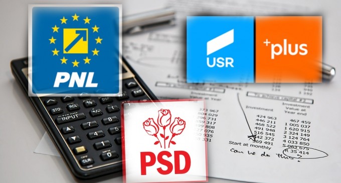 Cum cresc salariile și pensiile românilor în programele de guvernare ale PNL, USR-PLUS și PSD/ O scurtă analiză comparativă despre impozitare, cheltuielile statului și datoria publică – Finante & Banci