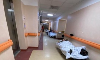 FOTO&VIDEO „Terapia Intensivă s-a mutat pe holuri”. Imagini dramatice din Institutul Matei Balș: pacienții cu COVID-19 sunt conectați la oxigen direct pe holul spitalului – Coronavirus