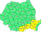 Cod galben de ninsori, luni, în 8 județe din Muntenia și Dobrogea – Esential