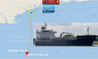 Navă petrolieră, atacată în Golful Guineei / Patru marinari, printre care un român, au fost răpiți – International