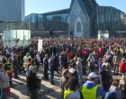Germania: Poliția ordonă dizolvarea unei manifestații „anti-măști” în Leipzig VIDEO – International