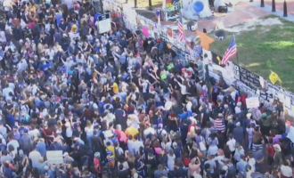 LIVEVIDEO Focuri de artificii, cântat în tomberoane și în oale: Fanii lui Biden sărbătoresc în stradă – Superputerile tehnologiei