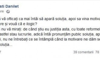 Vizitatorul arhivei SIPA, Cristi Danilet, abulic, pentru publicatia Clujjust