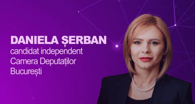 ​INTERVIU Daniela Șerban – candidat independent, Camera Deputaților, București: ​Cultura compromisului a devenit în România o cultură a supraviețuirii – Politic