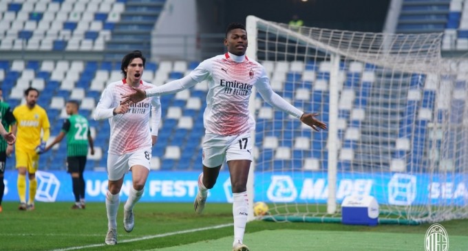 ​VIDEO Rafael Leao a înscris cel mai rapid gol din istoria Serie A / Sassuolo vs AC Milan 1-2 – Fotbal