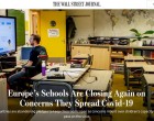 In timp ce autoritatile din SUA discuta daca sa pastreze scolile deschise, in Europa se contureaza un consens ca un factor considerabil in raspandirea Covid-19 il reprezinta copiii