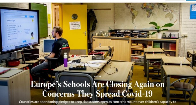 In timp ce autoritatile din SUA discuta daca sa pastreze scolile deschise, in Europa se contureaza un consens ca un factor considerabil in raspandirea Covid-19 il reprezinta copiii