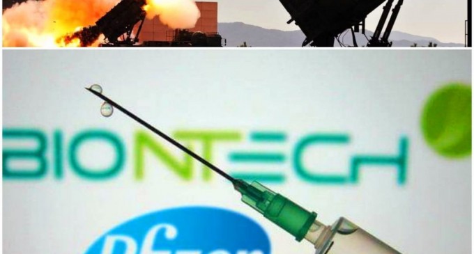 Ce credeti ca au in comun rachetele Patriot cu vaccinul antiCOVID de la Pfizer?/Aceiasi actionari importanti!